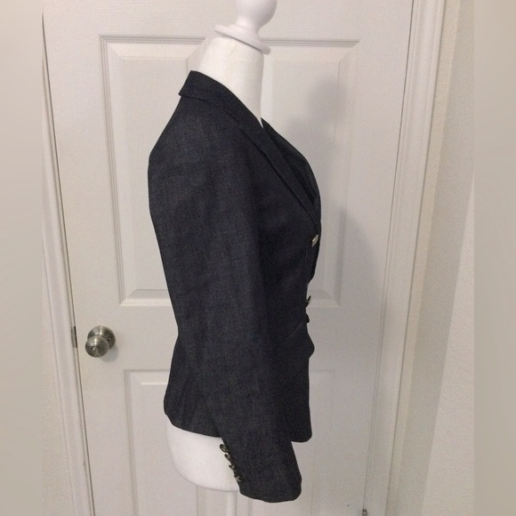 OLIVIA PALERMO Chelsea28 Denim Blazer Size XS - Picture 5 of 12